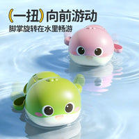 Baby Bath Toy Wind-Up Turtle Set, Plastic, for Infants 0-3 Years