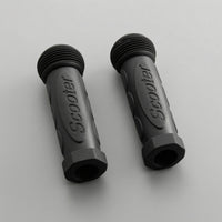 22mm Handlebar Grips Shock Absorbing Ribbed Handlebar Grips High Friction for Kids, Children's Cycles, Scooters