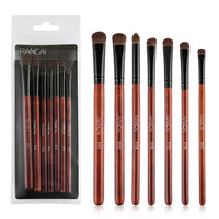 7-Piece Portable Horse Hair Eye Makeup Brush Set