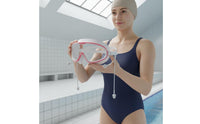 Anti-Fog Goggles Cap Earplugs Set Design Swim Goggles and Cap Kit Wide View Adult Swim Kit HD Vision for Adults