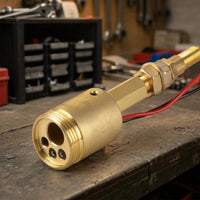 Welding Torch Flange Base Portable Welding Panel Socket with Flange Base Cylindrical Hardware for Welders