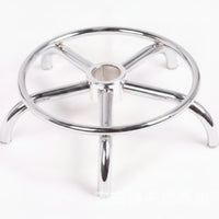 Swivel Stool Base Chrome-Plated Bar Stool Base Mount Plate Polished Hardware Replacement