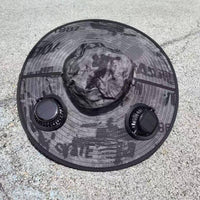 Breathable Solar Fan Hat Mesh Hat with Solar Fan Sun Protection Cap Portable for Fishing