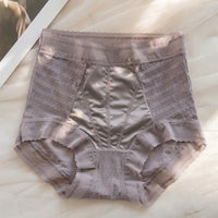 Women's Seamless Underwear Panties with Gusset and Treatment, Lace Trim Knickers with Control Design for Shaping, Comfortable No Show Daily Wear
