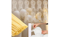 Transparent Balloon Arch Clip with Sticks Clear Balloon Arch Kit Quick Setup Clip with Spring Flexible for Party Planners, DIY Decorators, Photo Backdrops, Birthday Parties