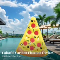 Fun Shapes Inflatable Water Lounger Long-Lasting PVC Water Lounger Portable for Party Goers, Seniors, Beach, Summer Vacation