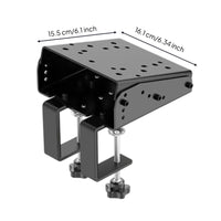 Simulator Desk Mount Stable Simulator Mount Non-Slip Desktop Mounting Bracket for Users