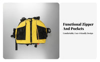 Kayaking Buoyancy Aid Long-Lasting Oxford Material Kayaking Safety Vest Adjustable Boating Vest Lightweight Design Buoyancy Aid
