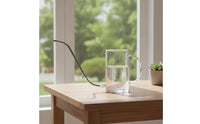 Transparent Watering Can with Long Spout Graduated Plant Watering Can Easy to Fill Vessel Ergonomic for Windowsill