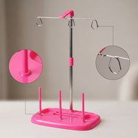 Space-Saving Sewing Thread Stand Compact Thread Stand with Loop Guides Smooth Smoother for Overlocking