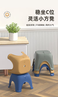 包邮塑料小凳子家用儿童矮凳可叠放踏脚小板凳加厚浴室防滑小板凳