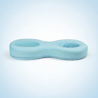 Ergonomic Figure-8 Pillow Contoured Pillow with Recessed Openings Supportive Slim for Bedroom
