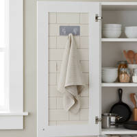 Strong Adhesive Punch-Free Hooks for Bathroom and Kitchen, Multi-functional Nail-Free Hangers