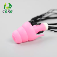 COKO Silicone Noise Cancelling Earplugs for Sleep, Work, Study, and Travel