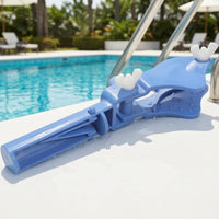 Extended Arm Blue Mounting Clamp Curved V-Pad Clamp