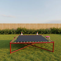High Elasticity Rebound Mat Mesh Wear-Resistant Trampoline Replacement Mat Easy to Install for Children, Backyard