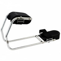 Garden Kneeler and Seat Portable 2 in 1 Kneeler Stool Stable Metal Garden Support Kneeling Stool for Gardeners