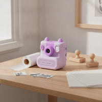 Child-Friendly Kids Instant Print Camera Interactive Children's Camera with Printer Easy-to-Use Toy Multifunctional for Playroom