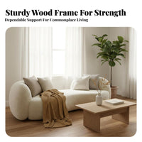 Curved Bean Sofa designer-inspired Lounge Seating Modern Design Indoor Furnishing for Apartment Dwellers, Business Owners, Boutique, Living Room, Bedroom