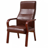 With Armrests Highrear Wooden Armchair Fabric Upholstery Seating Furniture durable Wood Frame Desk Chair Multipurpose for Game gamers, Home Office Users, Apartment Dwellers, Meeting Room, study corner, Bedroom, Small Spaces