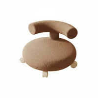 Quiet Casters Low support Task Stool 360-Degree pivot casters Household Furniture Modern Design wheeled Seat for Homemakers, Beauticians, Playroom, Floor Cleaning, Salon, Repair Work