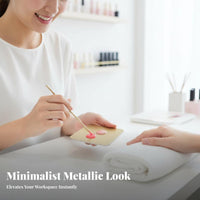 Japanese design Square Polish blending Plate Reusable Nail Polish blending Plate Portable Manicure Accessory Multi-Purpose for Home, Travel, Photoshoot