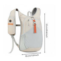 Foldable Hiking Backpack Water Repellent Lightweight Packable Daypack Breathable Running Vest Backpack for Hikers, Commuters
