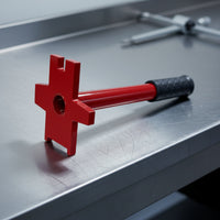 Handheld Oil Drum Wrench Heavy-Duty Bung Wrench Sturdy Barrel Opener Tool Easy to Use for Workshop, Garage