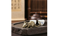 Brass Figurine Small Figurine Compact Metal Craft for Desk