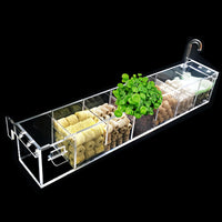 Aquarium External Hang-On Filter Box with Water Pump for Fish Tank