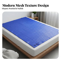 Double Use Water Circulation Cooling Mat Soft & Comfortable Cooling Water Mattress Topper Temperature Regulating Bed Mat for Hot Sleepers, Summer, Bedroom