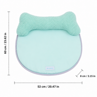 Dog Cooling Mat, Self-Cooling Pet Mat for Canines, Washable Non Slip Summer Mat, Breathable for Hot Summer Days
