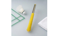 Badminton Swing Practice Aid Metal Shaft Adjustable Resistance Swing Practice Aid Grip Training Stick Sturdy Construction Motion