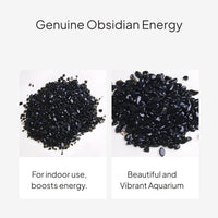 Natural Volcanic Glass Gravel for Purification and Decor