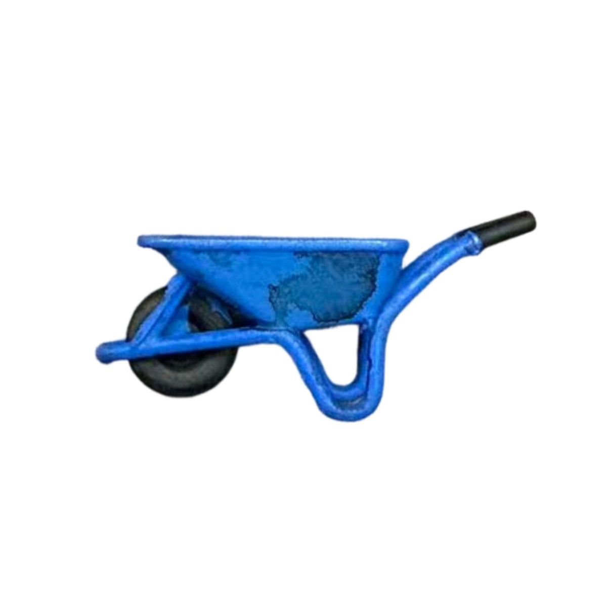 Miniature Wheelbarrows Resin Wheelbarrows Model with Single Wheel Tiny Ornament for Collectors, Dioramas