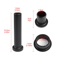 28 Pieces Replacement A-Arm Bushing Kit Black Control Arm Bushing Kit Self-Lubricating Part Premium for Trail Riding