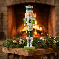 Christmas Nutcracker Decorative Nutcracker Figurine Delicate Decoration for Collectors, Mantel
