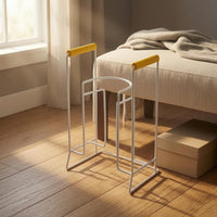 Sock Aid Device Carbon Steel Sock Assist Frame Foam Grips Open Mouth for People with Limited Mobility, Daily Dressing