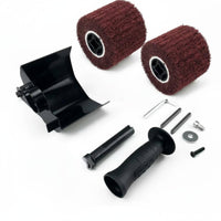 Rust Removal Wire Drawing Wheel High Performance Wire Drawing Polishing Wheel Easy to Install Power Tool Accessory Paint Stripping for Metalworking