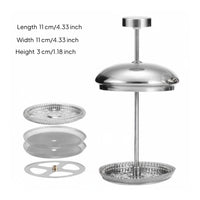 Coffee Press Filter Assembly Perforated Coffee Press Coffee Filter Screen
