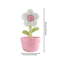 Flower Humidifier Decorative Desktop Humidifier Mist Maker Creative Appliance Rechargeable for Office Workers, Desk, Bedroom