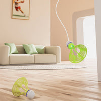 Solo Practice Wireless Control Badminton Practice Aid Adjustable Height Hanging Badminton Practice Aid Indoor