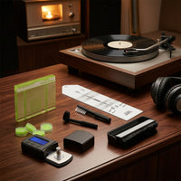 Turntable Calibration Tool Kit Tonearm Tip Tonearm Weight Calibrator Compact Azimuth Gauge for Vinyl Collectors