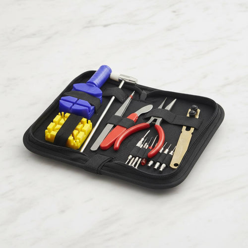 149 Pieces Multi-Functional Watch Repair Tool Set Professional Watch Repair Kit Long-Lasting Instruction Manual Included for Beginners