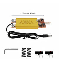 Single-Hand Operation 18650 Battery Soldering Pen Solid Copper Construction Integrated Point Soldering Pen for DIY Enthusiasts
