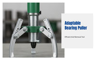 Hydraulic Three-Jaw Puller, Multifunctional Bearing Remover, Universal Split Disassembly Tool, Adjustable Grip, Carbon Steel
