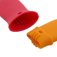 Frying Pans and Cast Iron Silicone Pan Handle Covers for Heat Protection, Soft Heat Protectors with Non Slip Grip, Flexible Resistant Sleeves