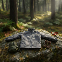 1/6 Scale Jacket With Fastener Male Fighter Figure Outerwear Action Figure Coat Stylish Design Collectible Accessory