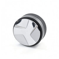 Distributor with Three-Leaf Design Textured Espresso Tamper Long-Lasting