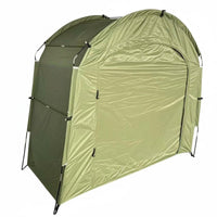 Large Space Portable Outdoor Bike Storage Tent Easy to Set up Freestanding Bike Storage Shelter Quick Setup Waterproof for Long-Distance Riders, Cyclists, Travel